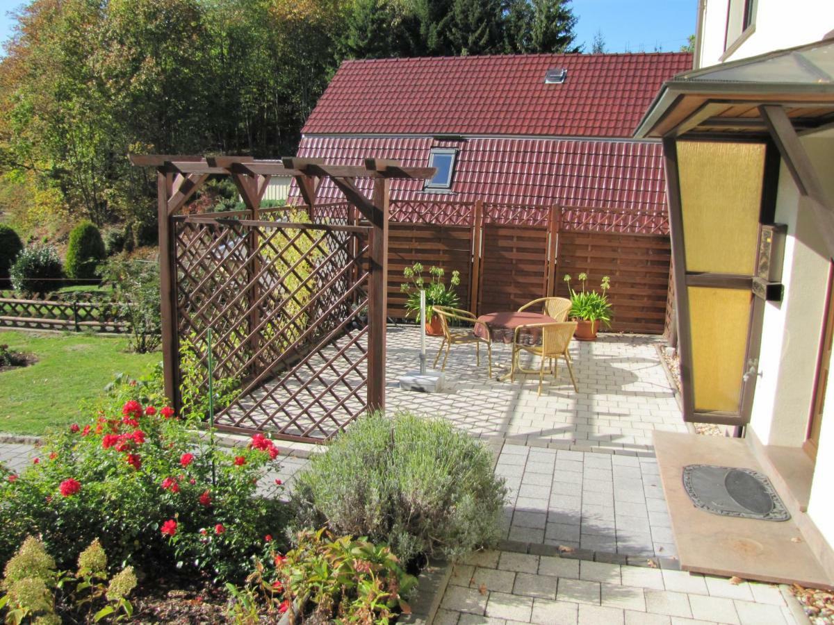 Ferienwohnung Schade Hohnstein Buitenkant foto