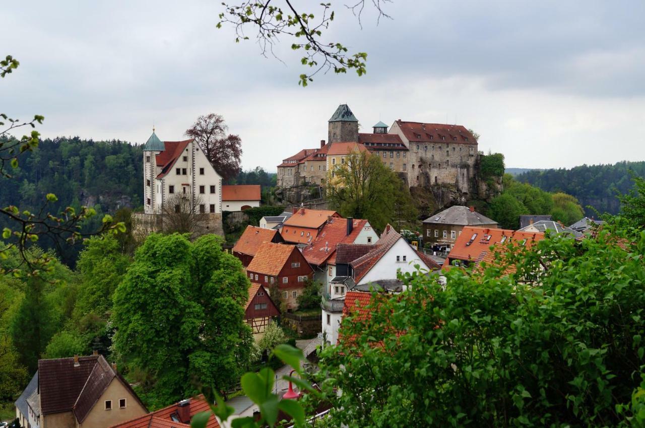 Ferienwohnung Schade Hohnstein Buitenkant foto